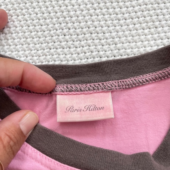 VintageY2K Paris Hilton Baby Tee Shirt - Picture 3 of 7